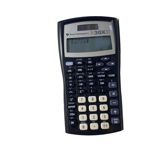 Texas Instruments Calculator TI-30XIIS‎ with cover tested and working